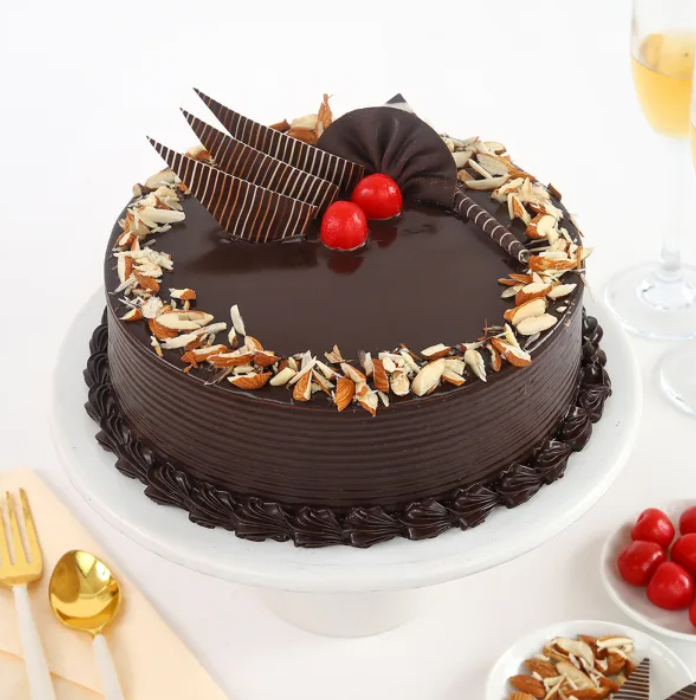 chocolate Almond cake